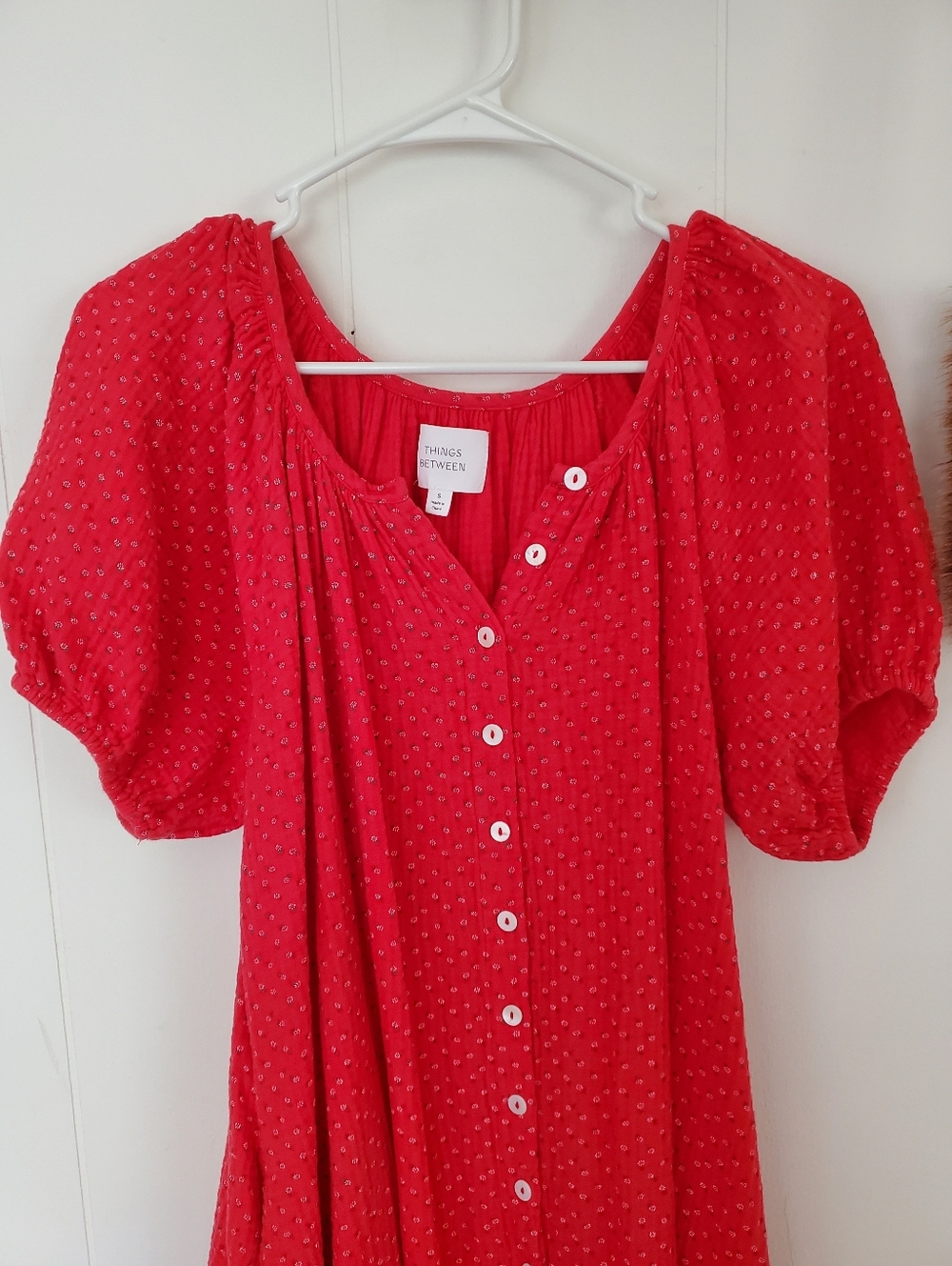 100% Cotton Things Between Dress